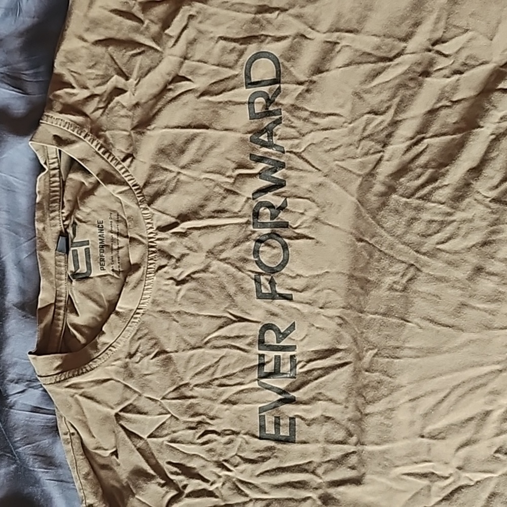Ever Forward Army Green Flag Shirt (L